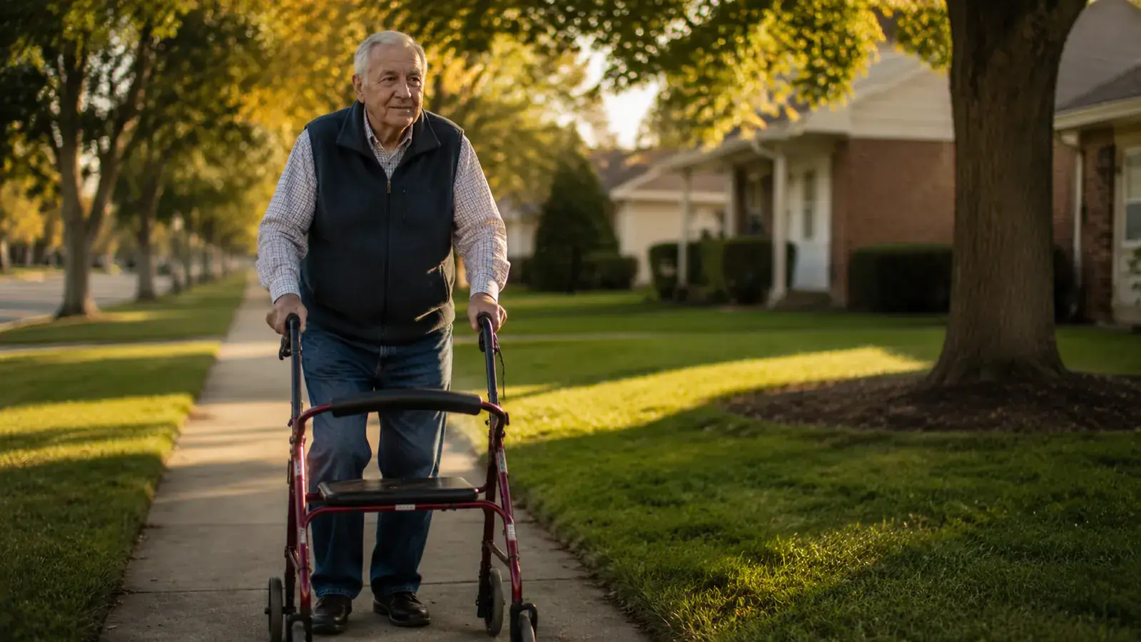 He Refused to Use a Walker ,  Until This One Changed His Mind